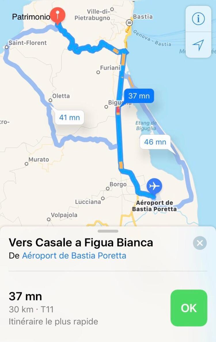 Casale A Figa Bianca Apartman Patrimonio Kültér fotó